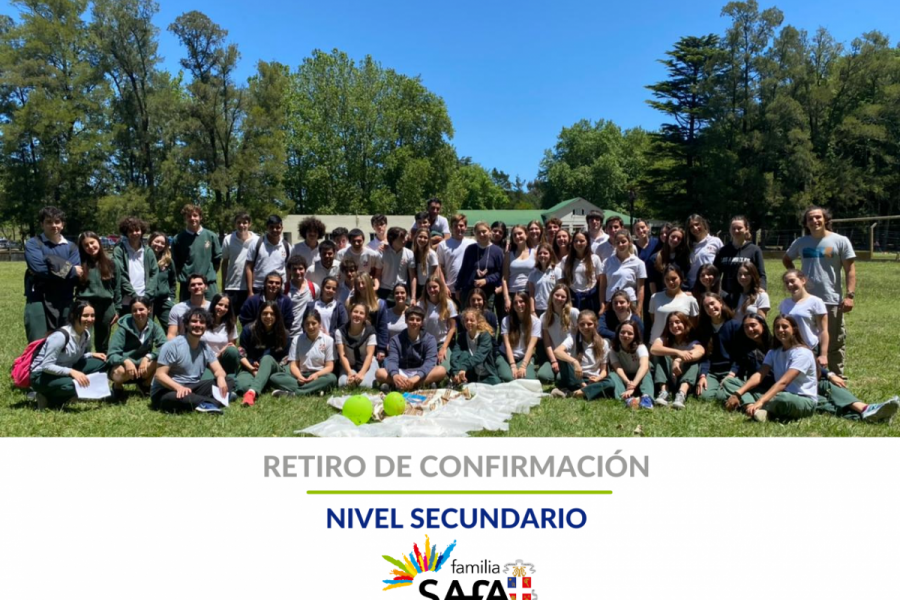 Retiro de Confirmación - 4º y 5º año Nivel Secundario - Colegio San José Tandil