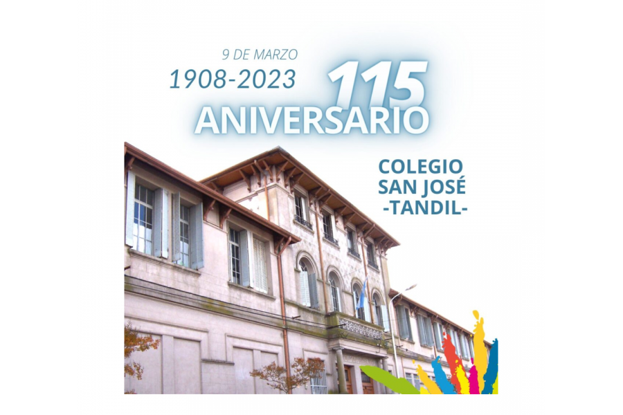 Saludo ASF por los 115 años del Colegio San José - Colegio San José Tandil