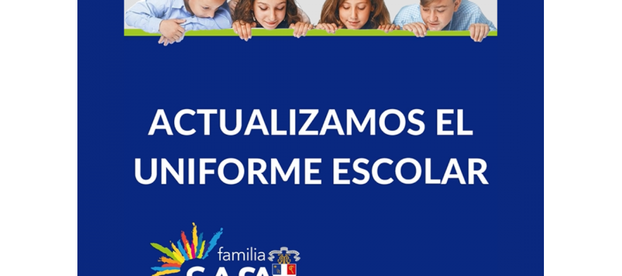 Actualizamos el Uniforme Escolar - Colegio San José Tandil