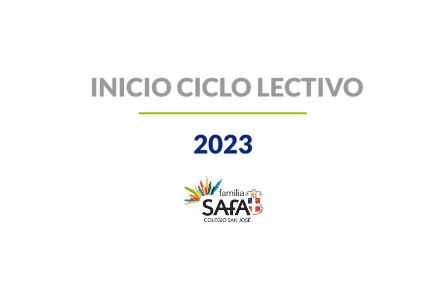 Inicio ciclo lectivo 2023 - Colegio San José Tandil