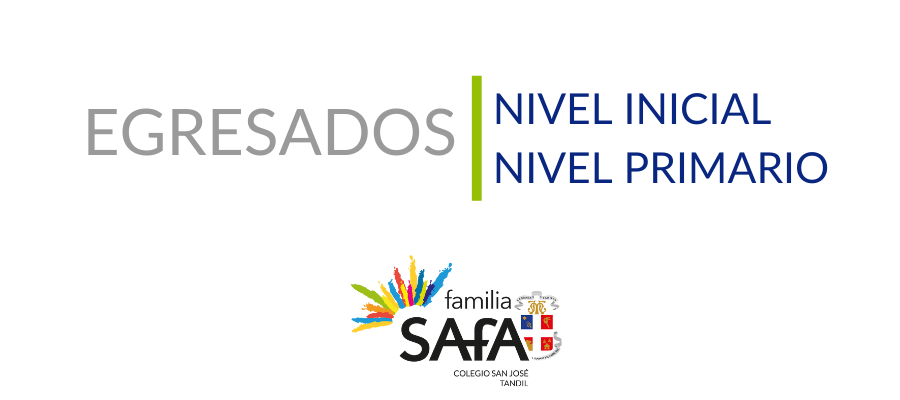Remeras de Egresados de los alumnos de Nivel Inicial y Primario - Colegio San José Tandil
