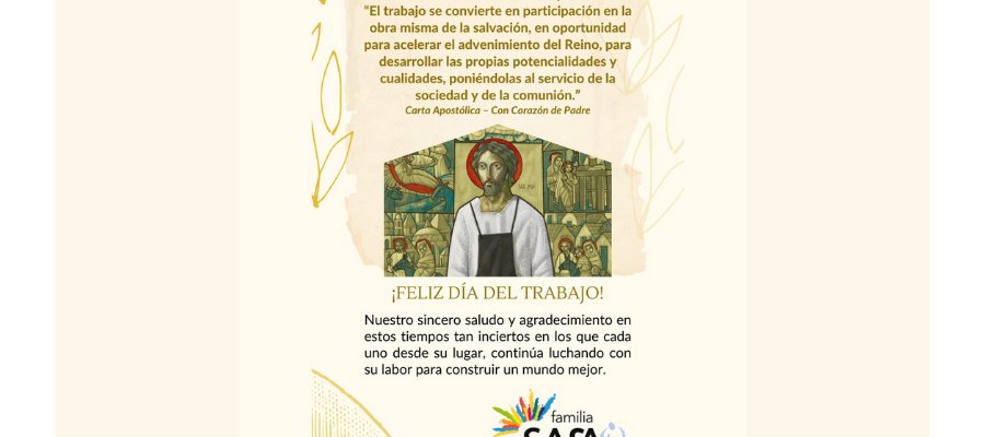 1 de mayo : Día del Trabajo - Colegio San José Tandil